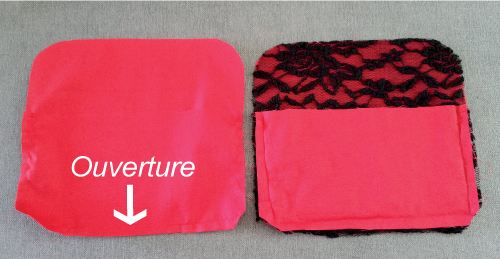 Confection pochette - étape 4