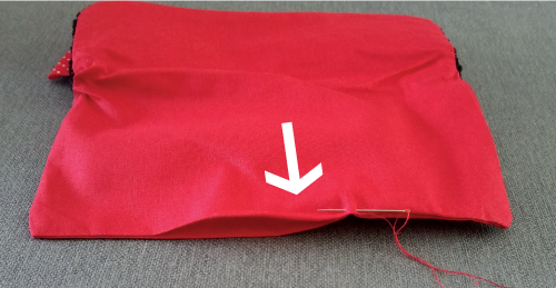 Confection pochette - étape 6