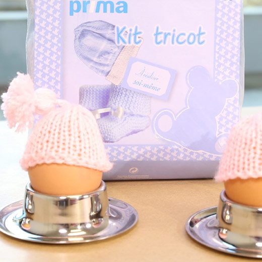 Petits bonnets d'œufs de Pâques