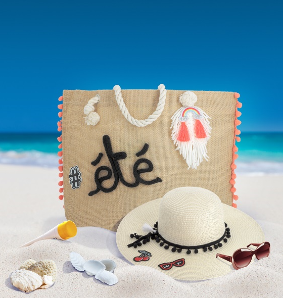 Accessoires de plage customisés