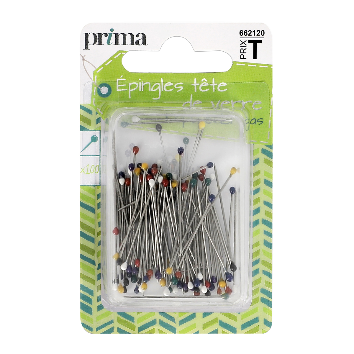 100 pcs Épingle droite à tête de bouton épingles à coudre - Temu