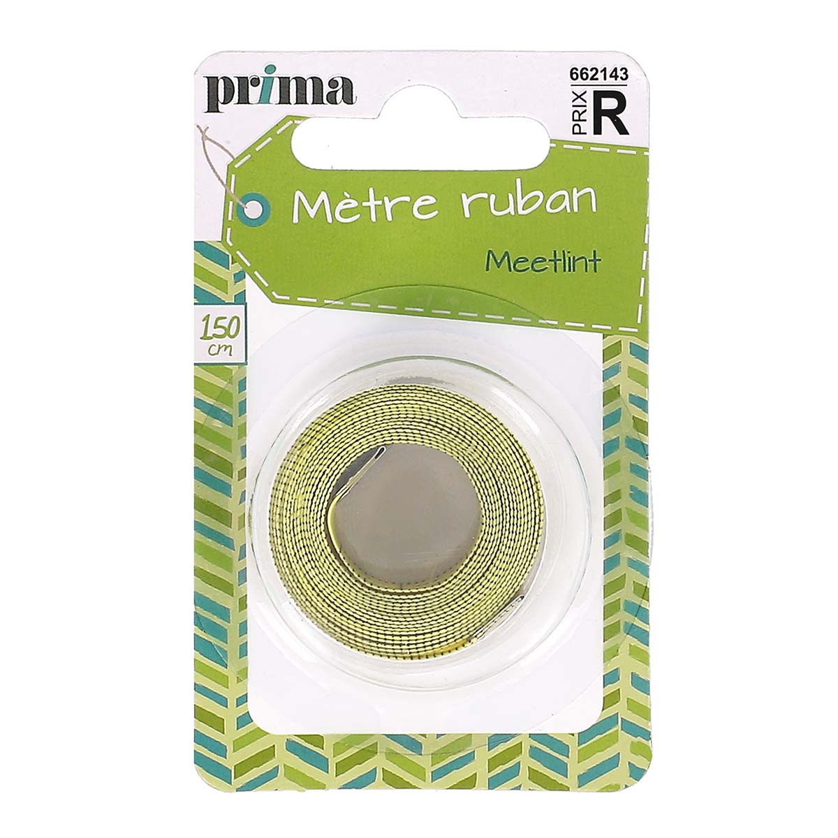 Mètre ruban couture Eco avec boite - coloris aléatoire