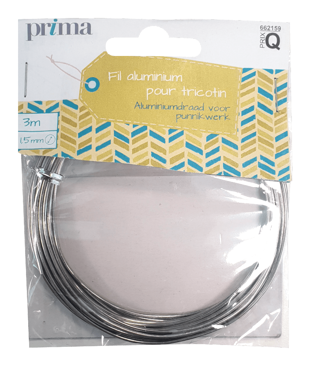 Kit 6 fils à tricotin + fil d'aluminium - La Poste