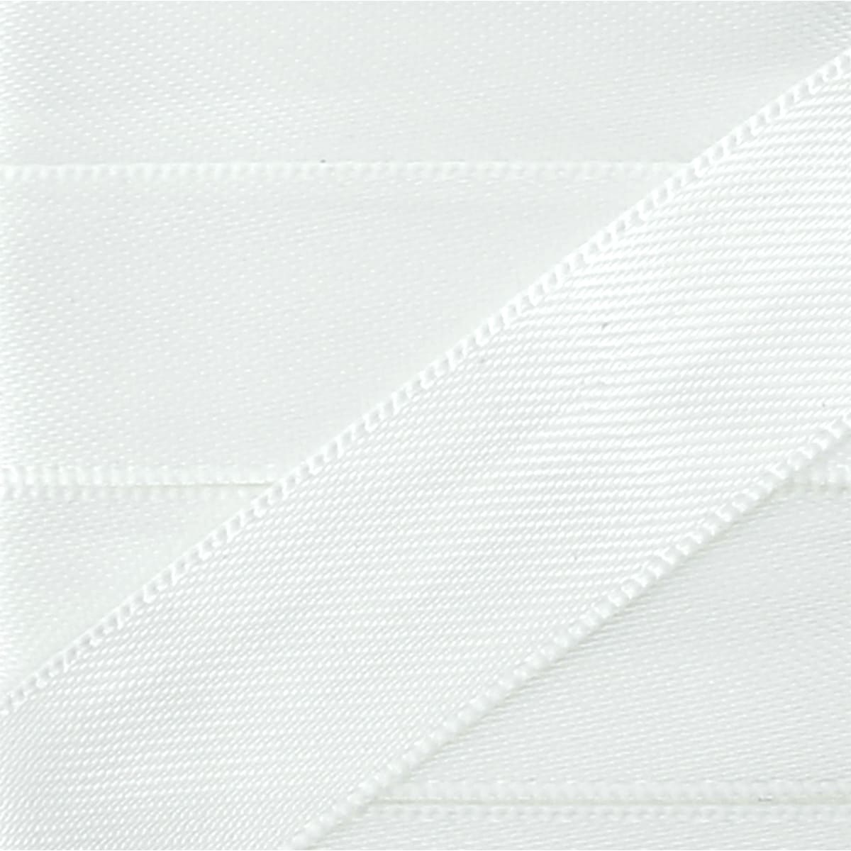 2 rouleaux de ruban satin Blanc [ Largeur 4 cm ] Novago - Ruban