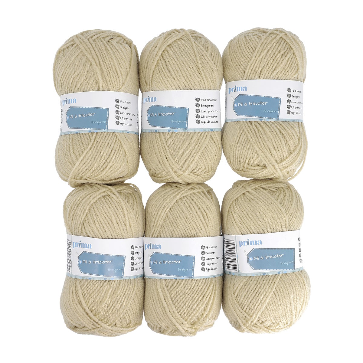 Pelote easy 100g - Prima Mercerie - Laine à tricoter