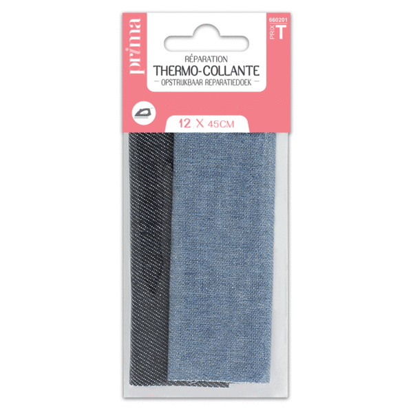 Lot de 2 réparation thermocollantes jeans - Prima Mercerie