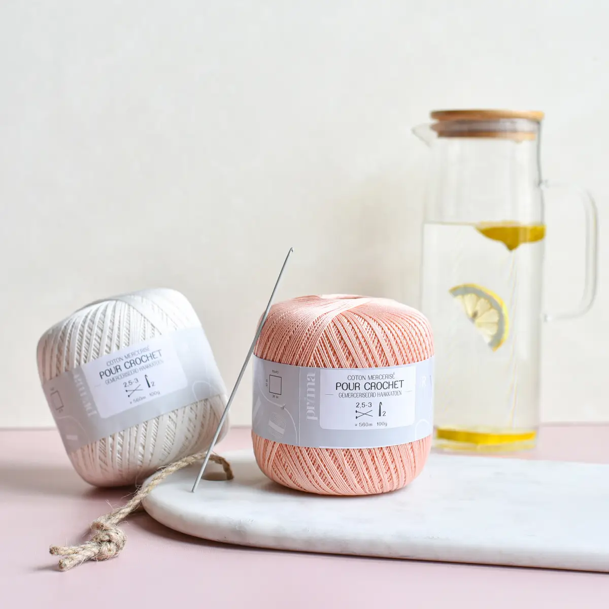 Coton à crocheté mercerisé