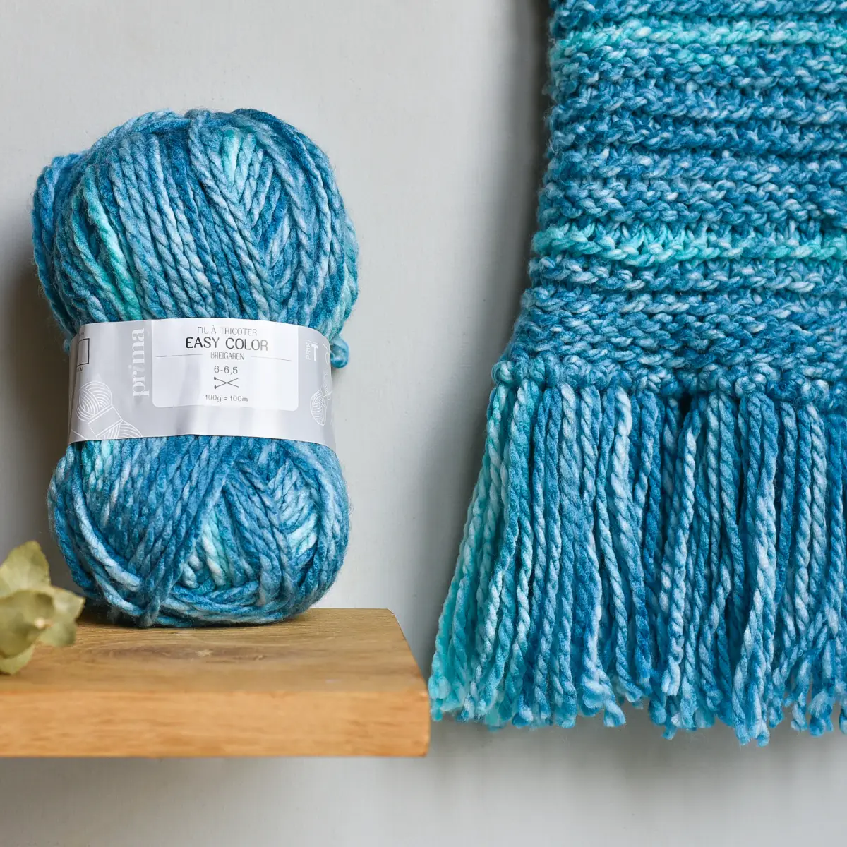 Pelote multi turquoise