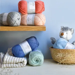 Pelote à tricoter pour layette