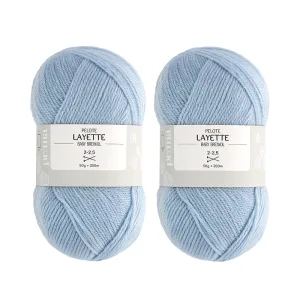 Pelote layette bleu bébé