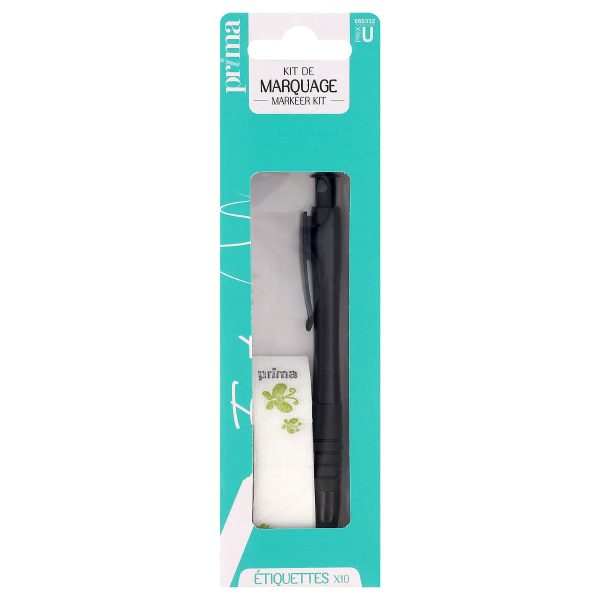 Marquage au stylo motif papillon