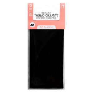 Tissu thermocollant noir mercerie