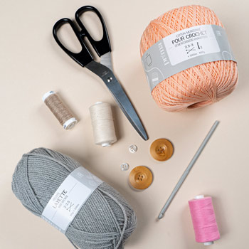 Accessoires de mercerie en ligne, produit couture, tricot, tissu, diy