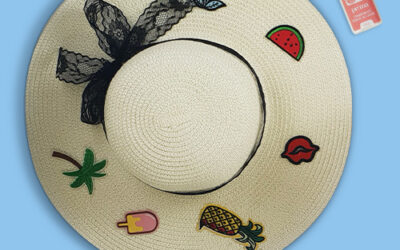 Personnaliser son chapeau de plage