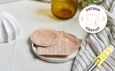 Confectionner des lingettes démaquillantes réutilisables