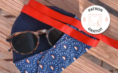 Comment coudre une pochette à lunettes ?