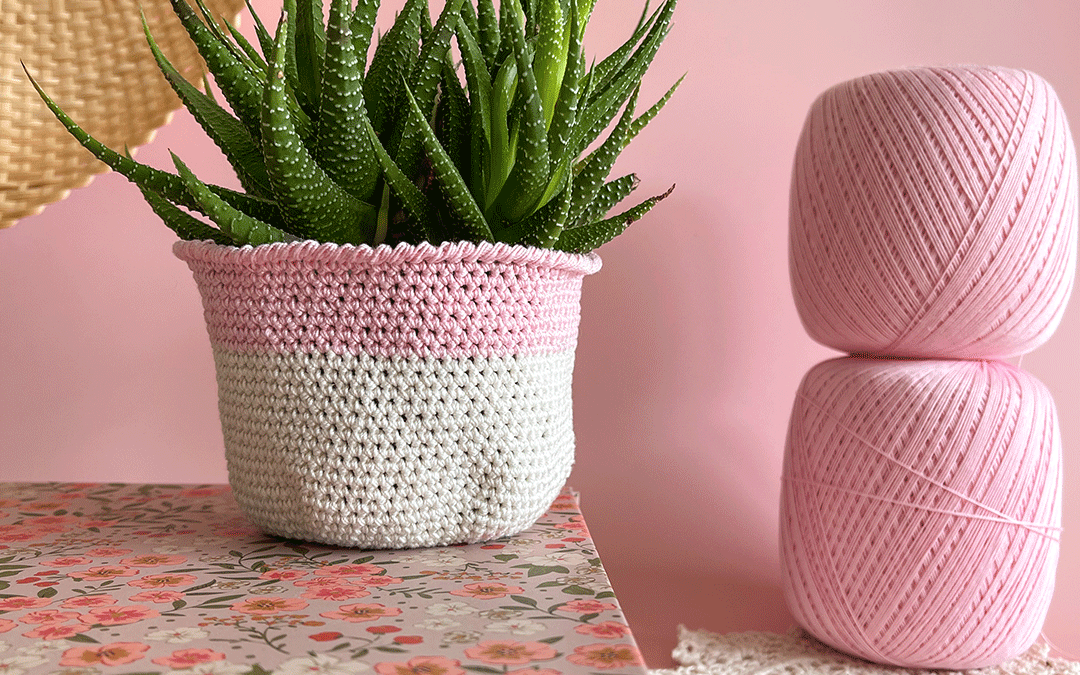 Comment réaliser sa corbeille de rangement en crochet
