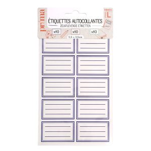 Etiquettes autocollantes x30