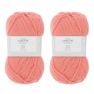 Laine vieux rose