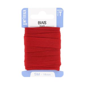 Biais assortiment 5m - Rouge