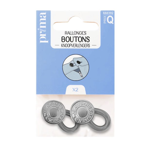 Rallonge bouton pour pantalon
