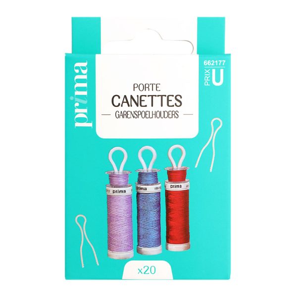 Porte canette et bobine à coudre