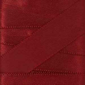 Ruban en satin bordeaux