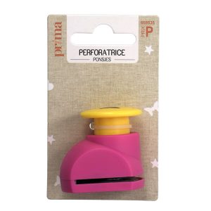 Perforatrice fuchsia papillon