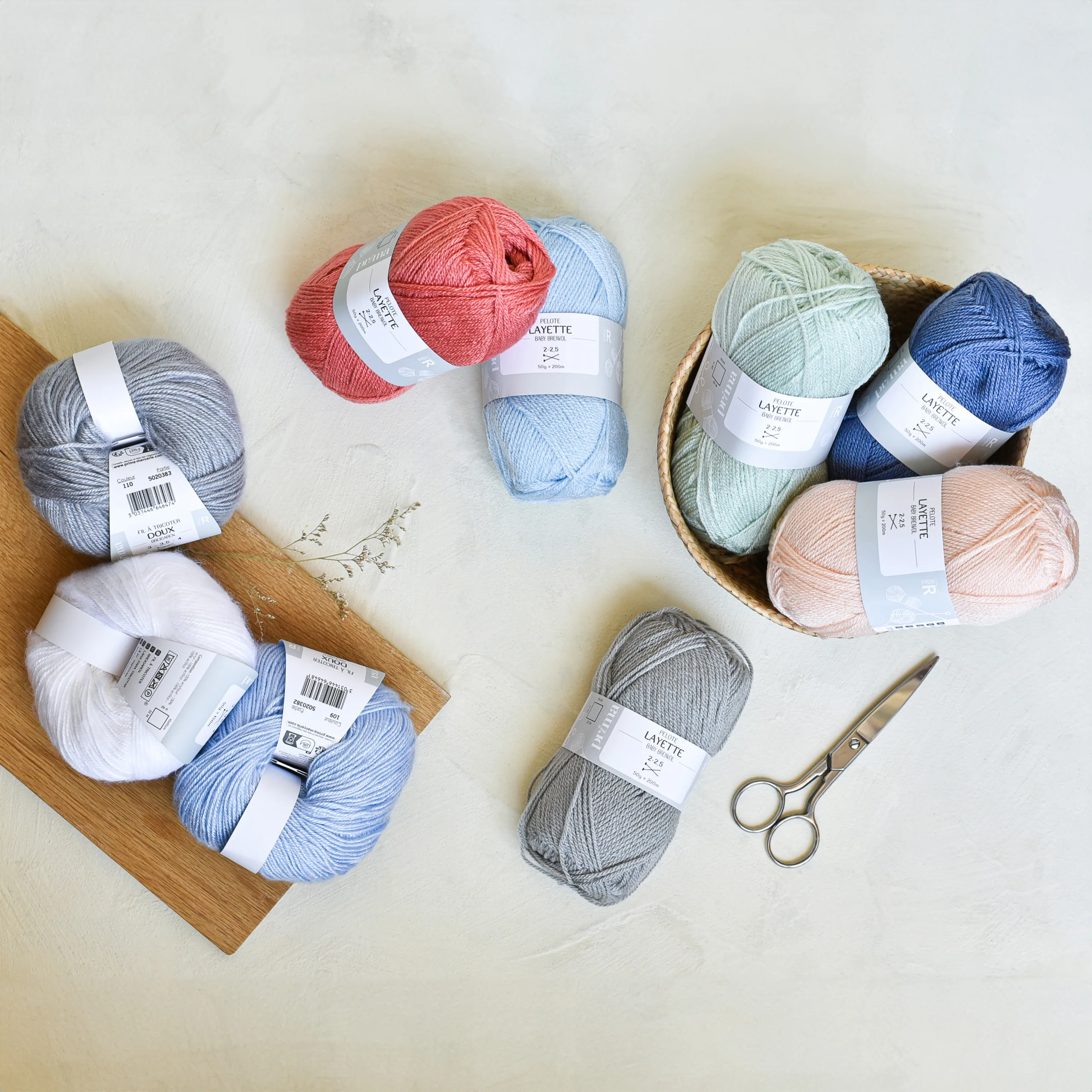 Lot de 2 pelotes layette – Image 2