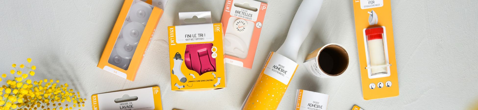 Brosse adhésive linge