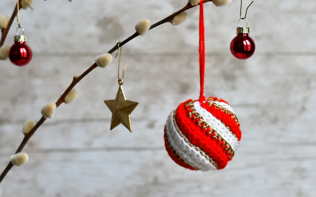 Réaliser une boule de Noël en crochet