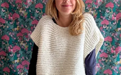 Comment tricoter un pull sans manches ?