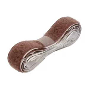 Auto-agrippant adhésif 20mm marron