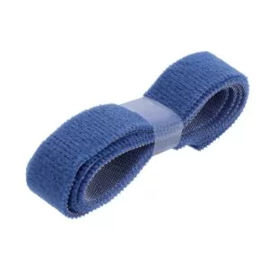 Ruban auto-agrippant double face bleu
