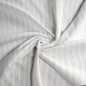 Tissu texturé à rayures