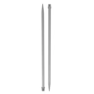Aiguilles à tricoter plastique 40 cm n°12