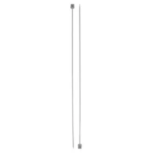 Aiguilles à tricoter métal 40 cm n°2,5