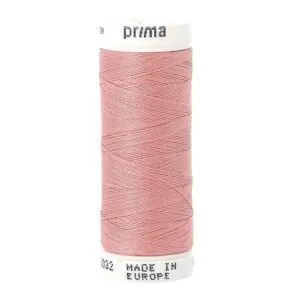 Fil à coudre polyester rose 200m