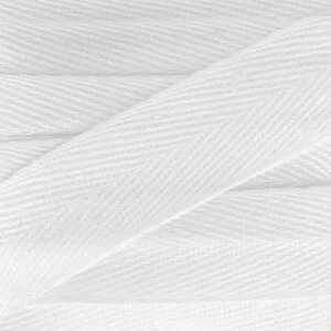 Sergé 4M x 20MM blanc