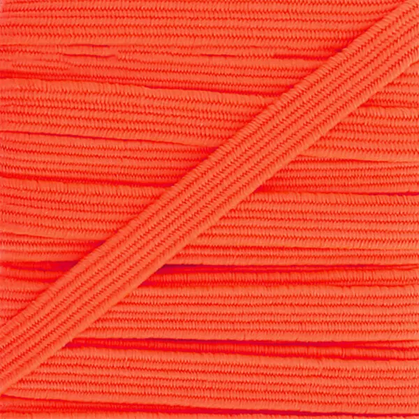 Elastique fantaisie orange 3mx5mm - Prima Mercerie