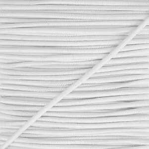 Elastique rond blanc 8mx1mm5 - Prima Mercerie
