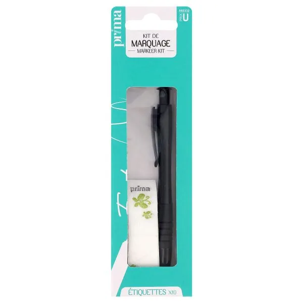 Marquage au stylo motif papillon