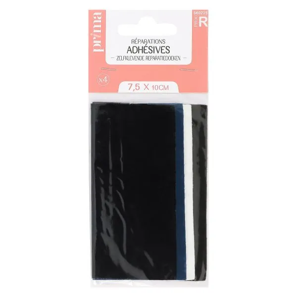 Pièce adhésive 4 couleurs