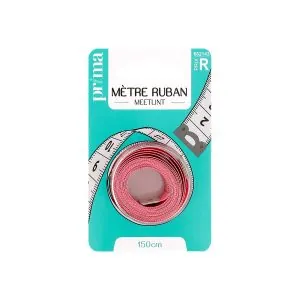 Mètre ruban rose