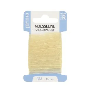 Ruban de mercerie en mousseline
