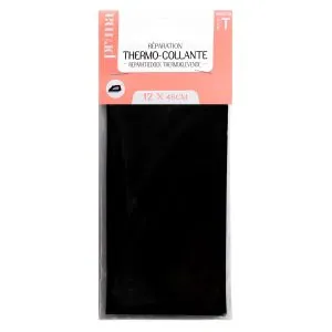 Tissu thermocollant noir mercerie