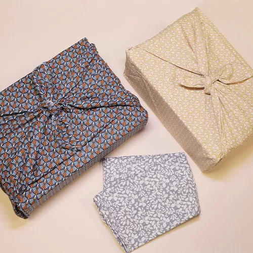 Comment réaliser un emballage eco responsable en furoshiki Tuto Furoshiki Prima