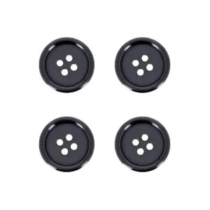 Boutons à coudre 20mm Marine x4