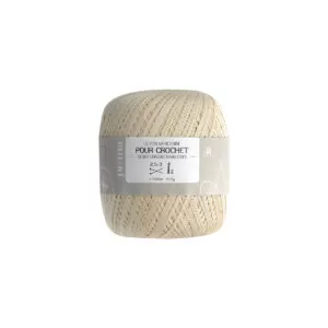 Coton à crocheter écrue - Prima Mercerie