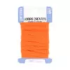 Elastique fantaisie orange 3mx5mm - Prima Mercerie